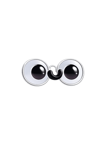 Cloudy avec lunettes — mascotte MARKETIA